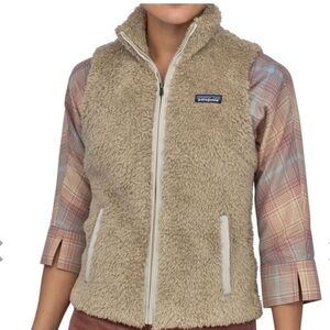 Patagonia Los Gatos tan vest women’s large